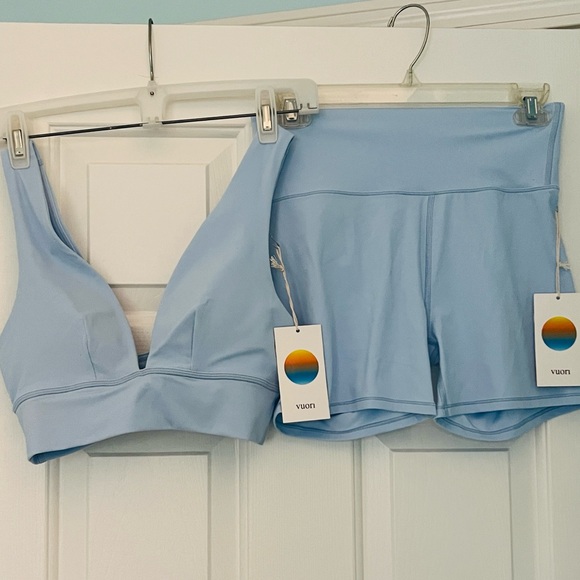 Vuori Sky Blue Activewear Set